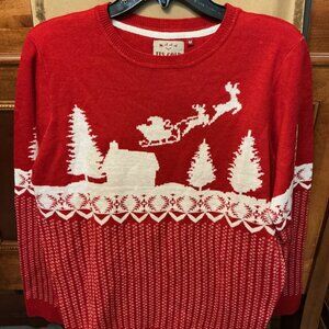 Santa's Sleigh flight scene